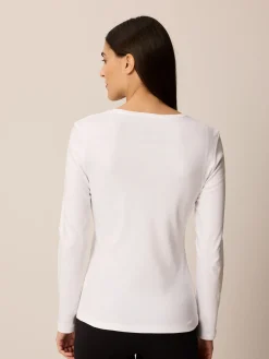 Shirt-Langarm(weiß, 38)