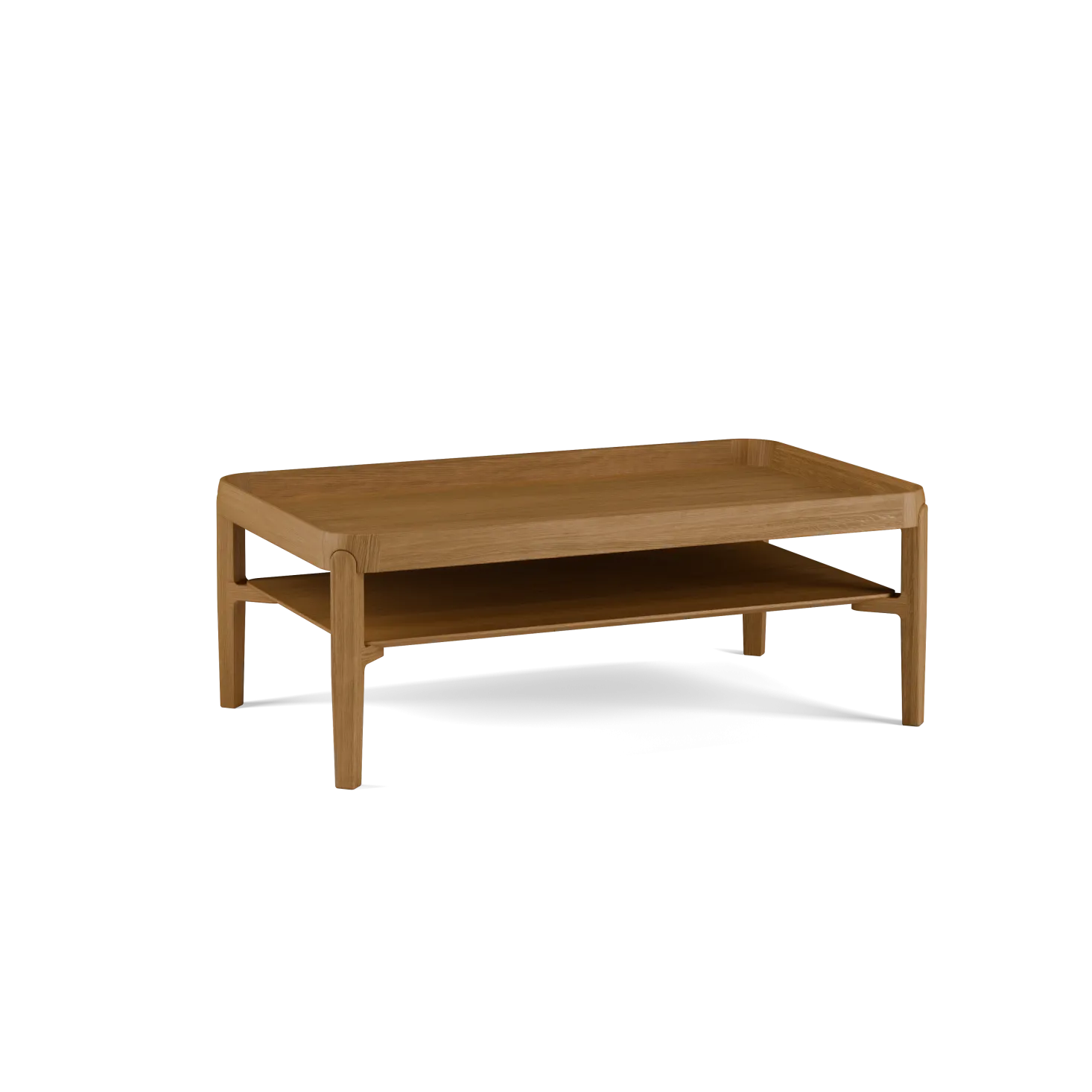 Sofatisch Alwy(Eiche, 60 x 100 cm)