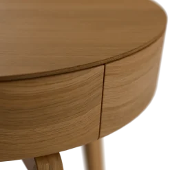 Sofatisch MitsuØ 80 cm, mit einer Schublade (Eiche)