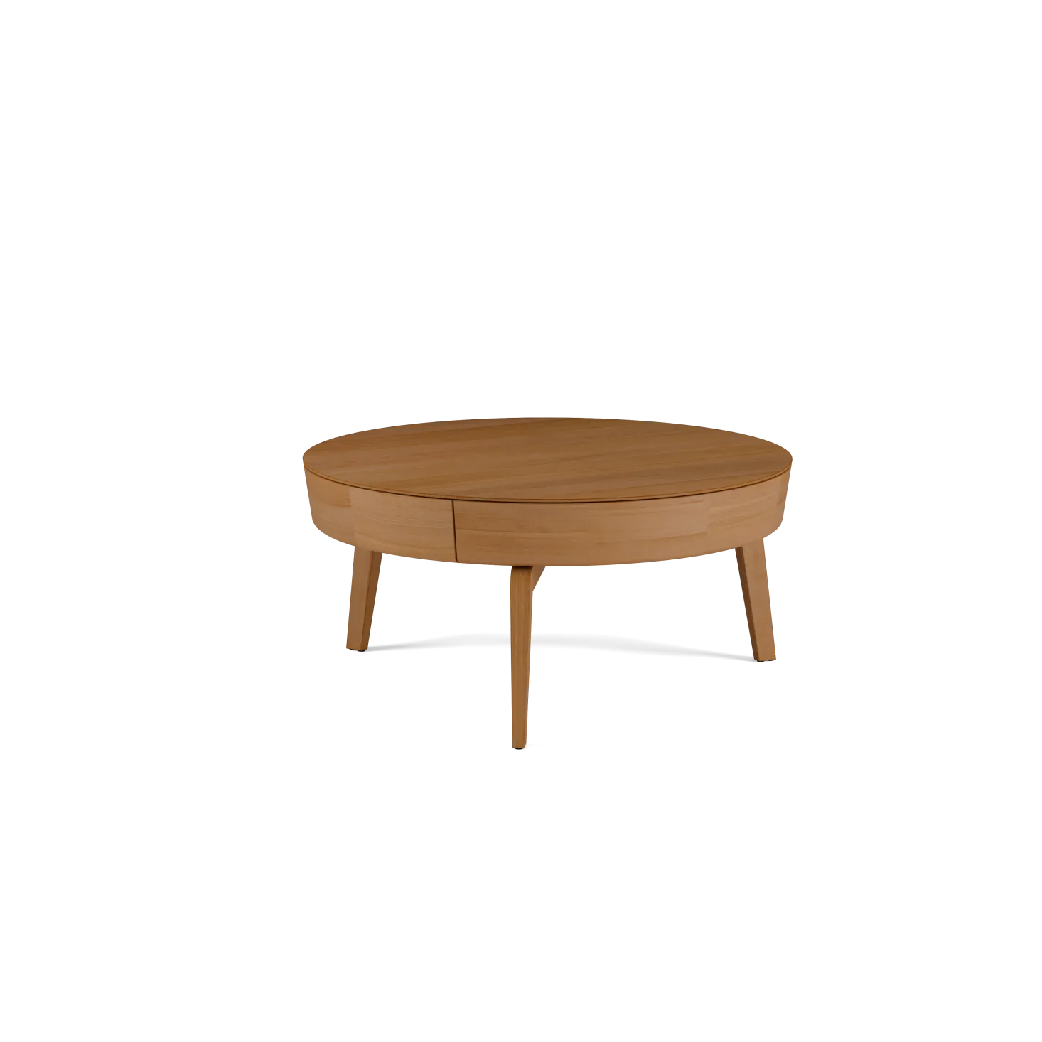 Sofatisch MitsuØ 80 cm, mit einer Schublade (Buche)