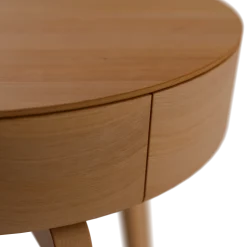 Sofatisch MitsuØ 80 cm, mit einer Schublade (Buche)