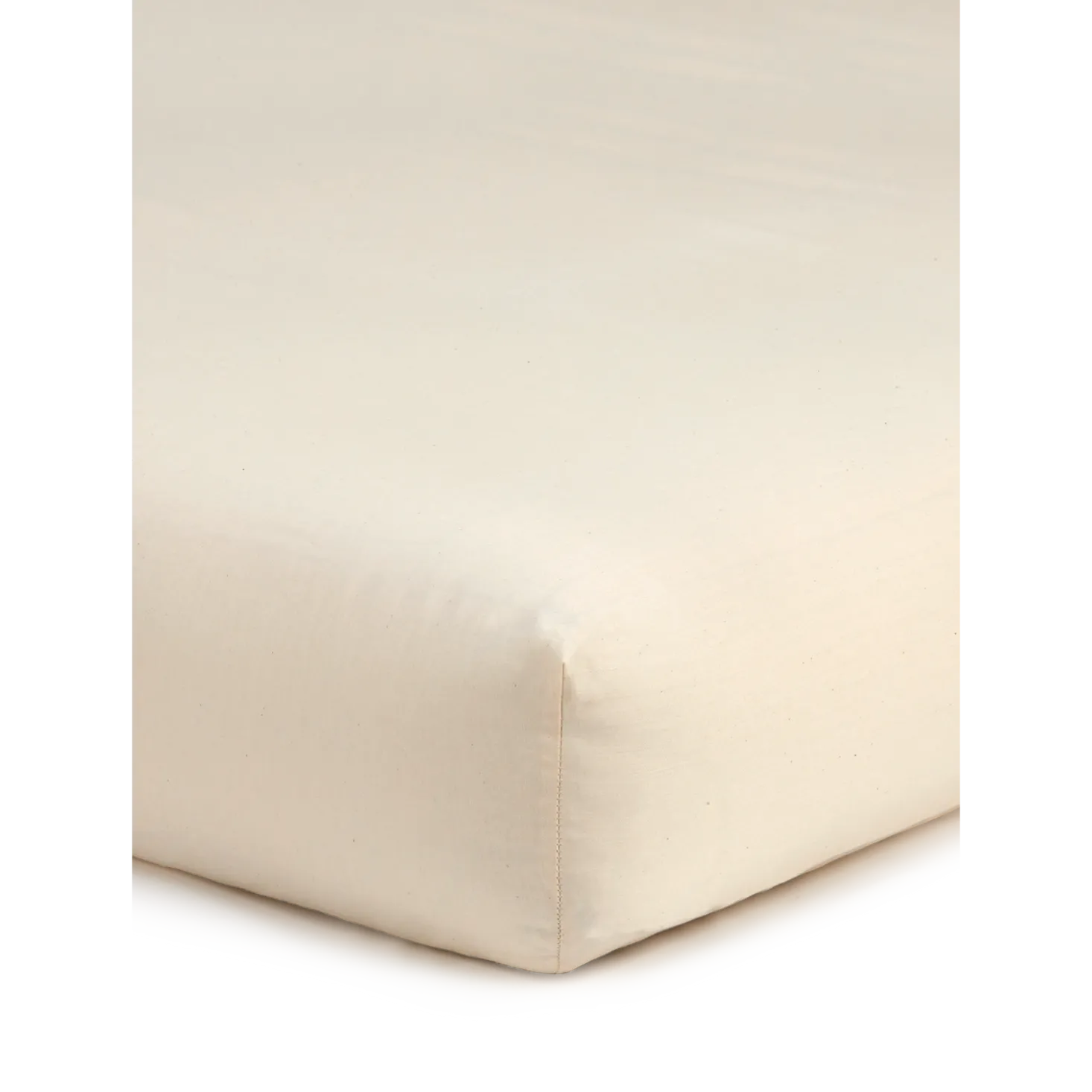 Spannleintuch Maya 100 % BaumwolleSatin, GOTS (seerose, 90 x 200 x 19/22 cm)