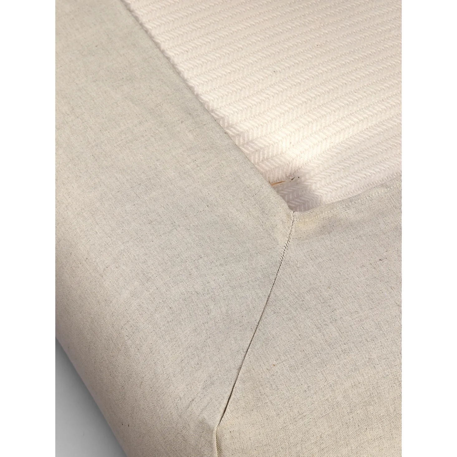 Spannleintuch Silvan60 % Leinen/40 % Baumwolle, GOTS (natur, 90 x 200 x 19 cm)
