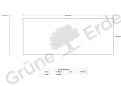 Spiegel Giulia(Buche, B60xH150cm)
