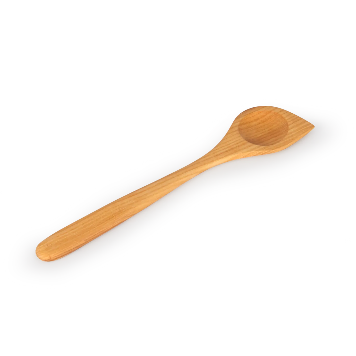 Spitzlöffel ohne Loch aus Eschenholzgeölt
