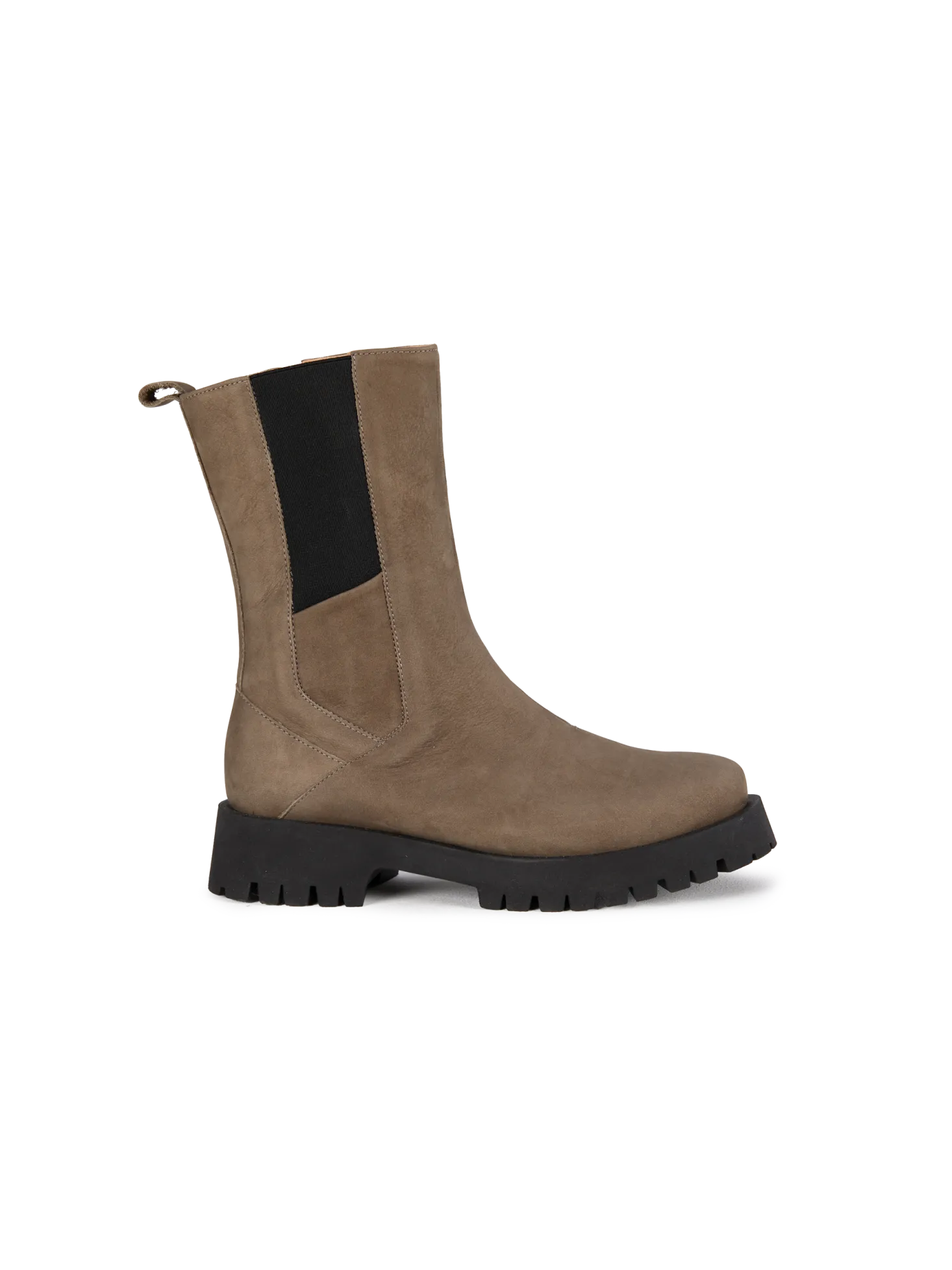 Stiefel aus Bio Leder(stein, 36)