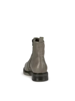 Stiefelette aus Bio Leder(stein, 38)