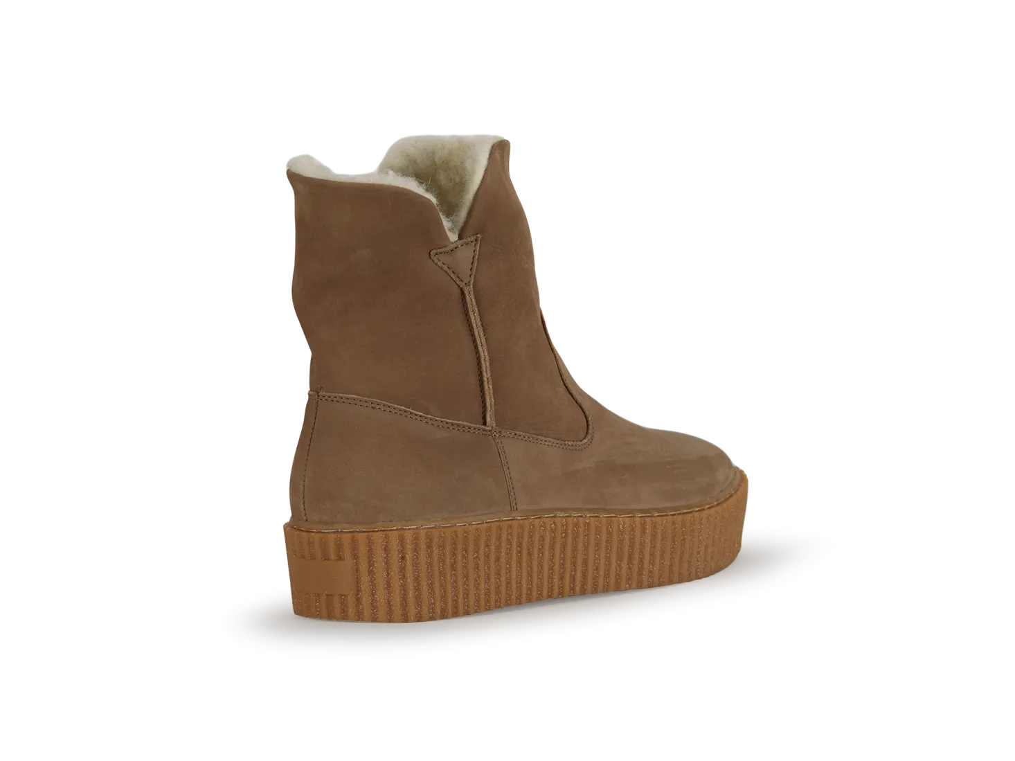 Stiefelette mit Wollfutter(biscuit, 36)
