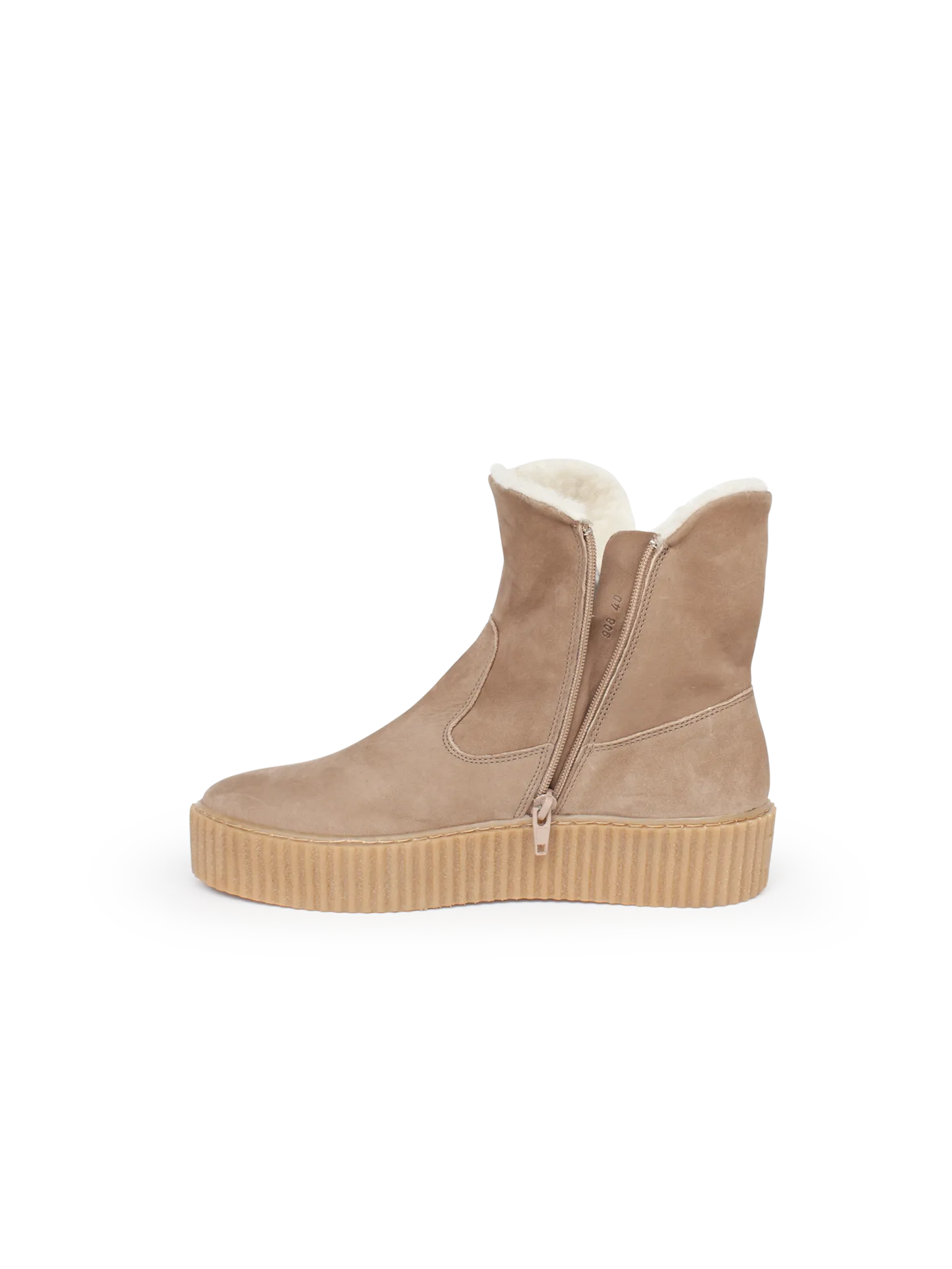 Stiefelette mit Wollfutter(macchiatto, 36)