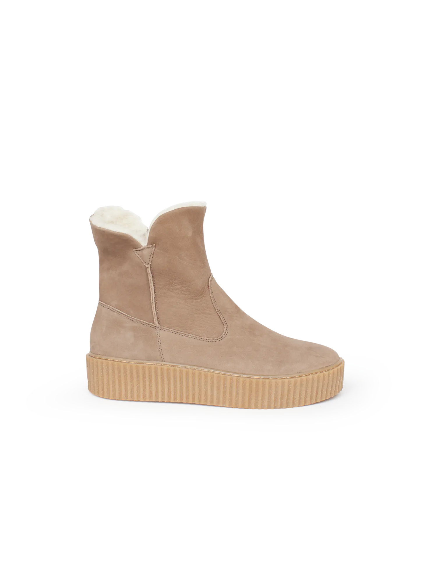 Stiefelette mit Wollfutter(macchiatto, 36)