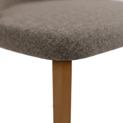 Stuhl Belmontmit Bezug (Wollstoff Tano natur, Buche)