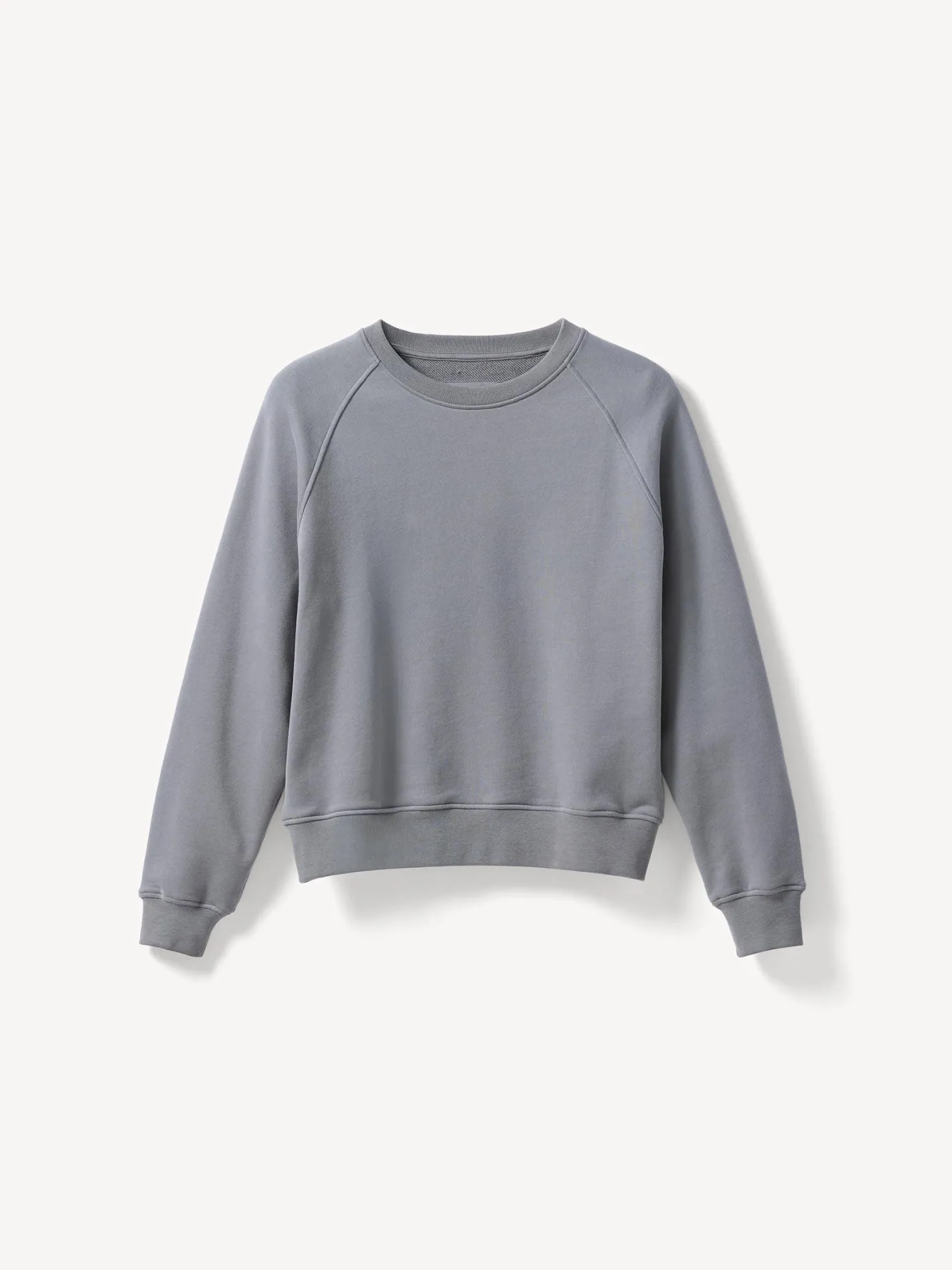 Sweatshirt aus Bio Baumwolle(schiefer, S)