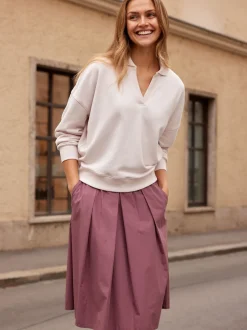 Sweatshirt aus Bio Baumwolle(orchidee, XS)