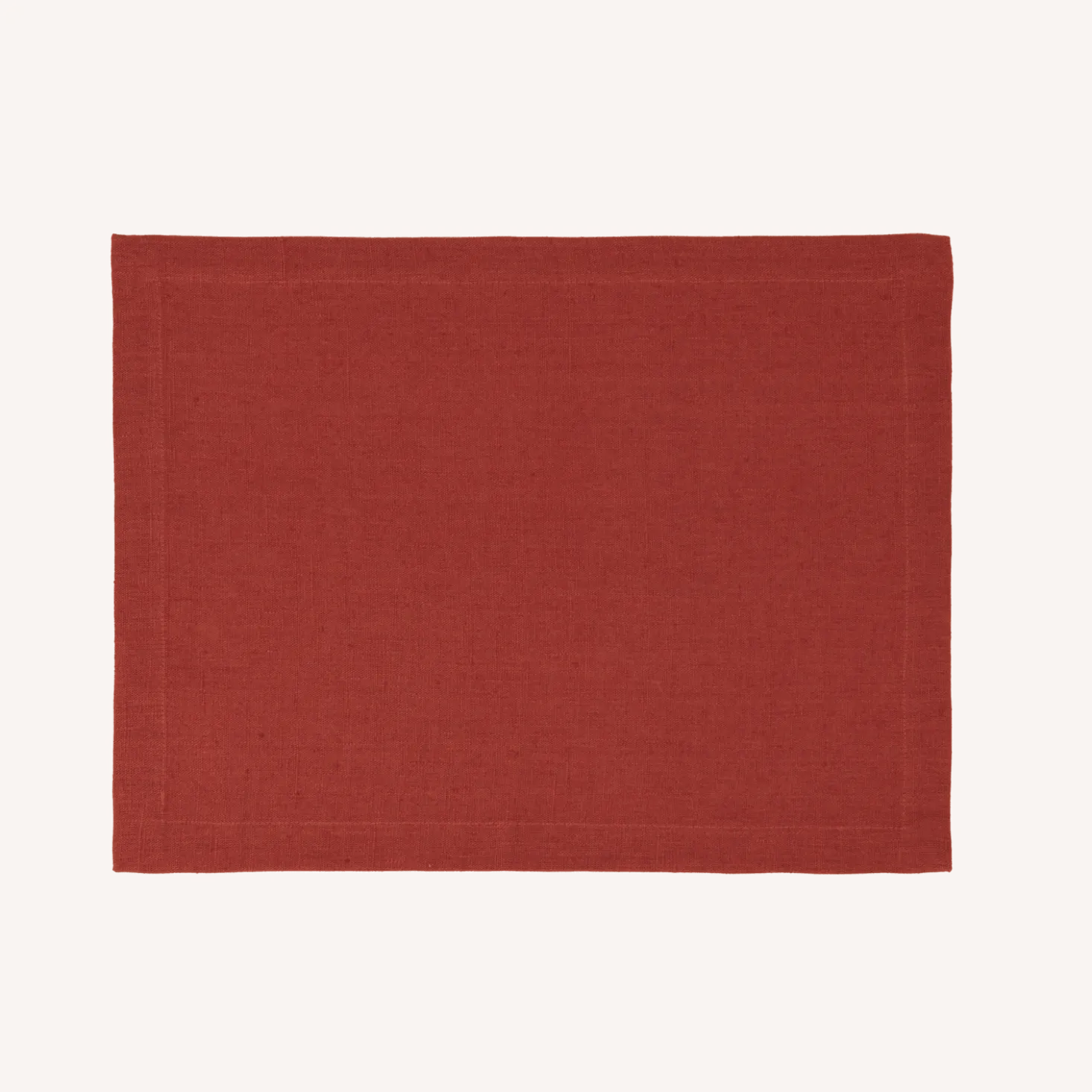 Tischset Ariana38 x 48 cm, 60 % Baumwolle/40 % Leinen, GOTS (granatapfel)