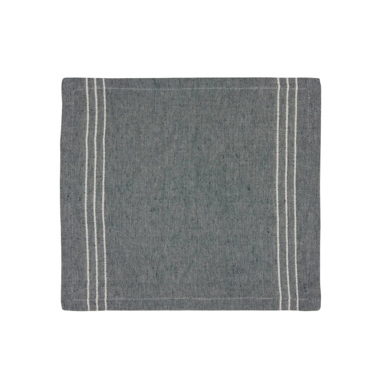Tischwäsche Emma50 % Baumwolle/50 % Leinen, GOTS (blau/natur, Serviette)