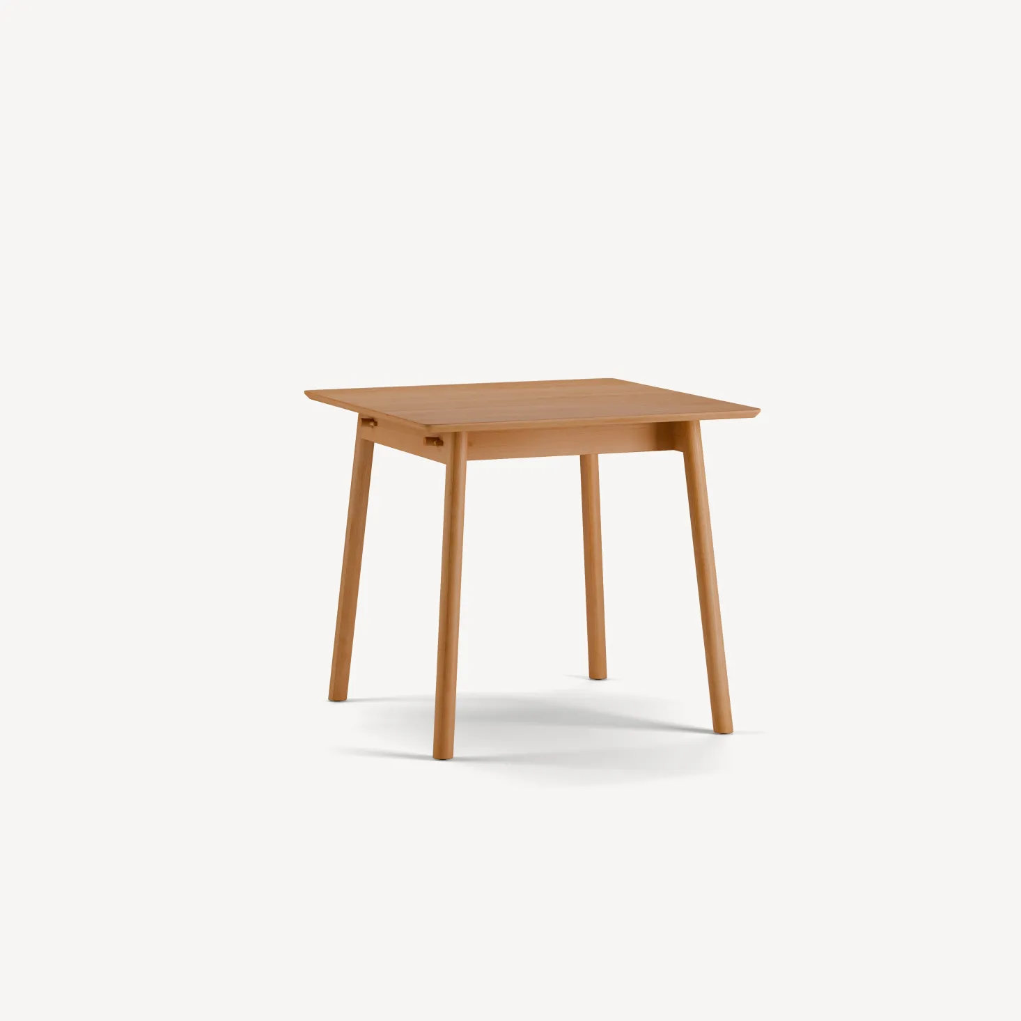 Tisch Yuto Pur(Buche, L 80 x B 80 cm)