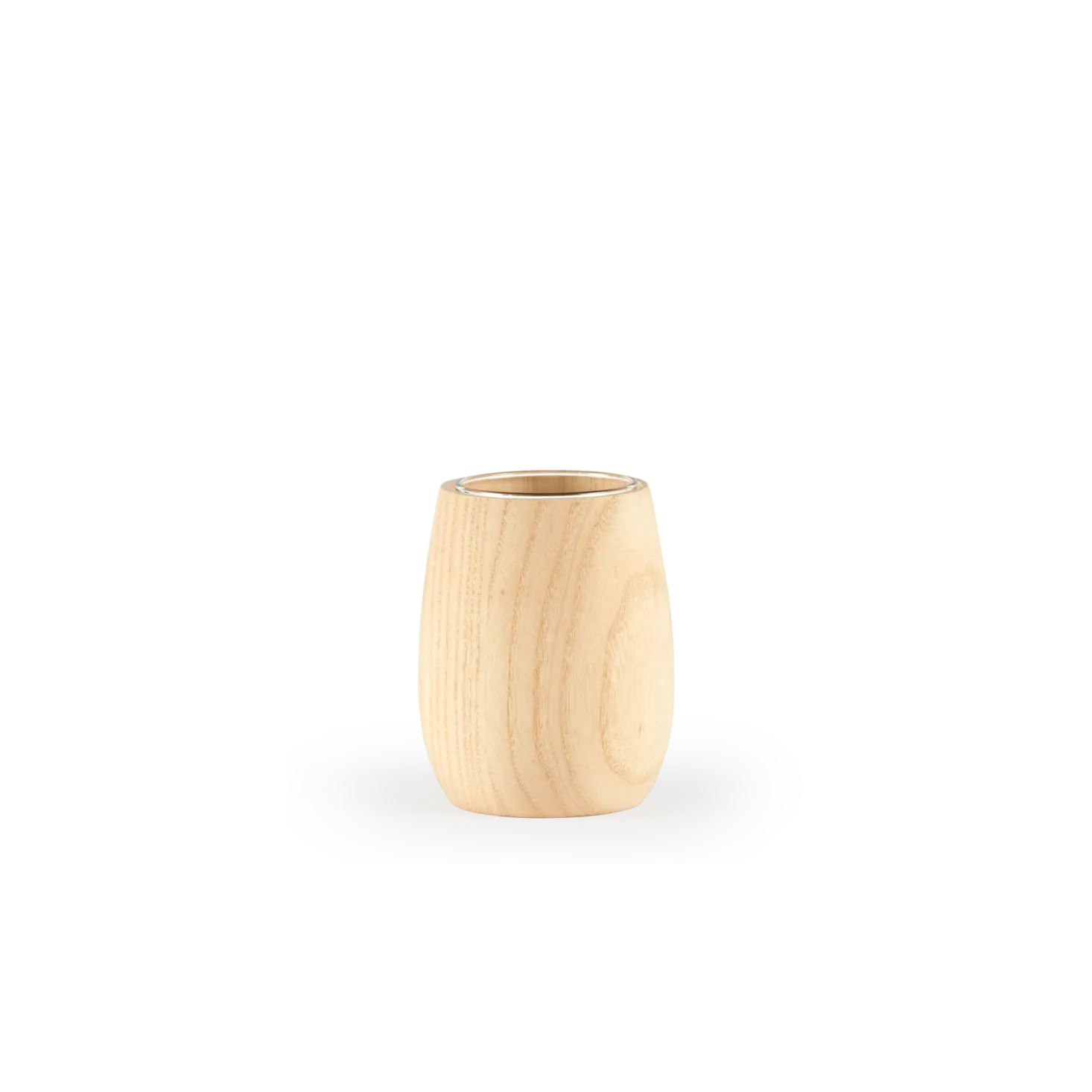 Vase aus Eschenholzø 8 x 12 cm