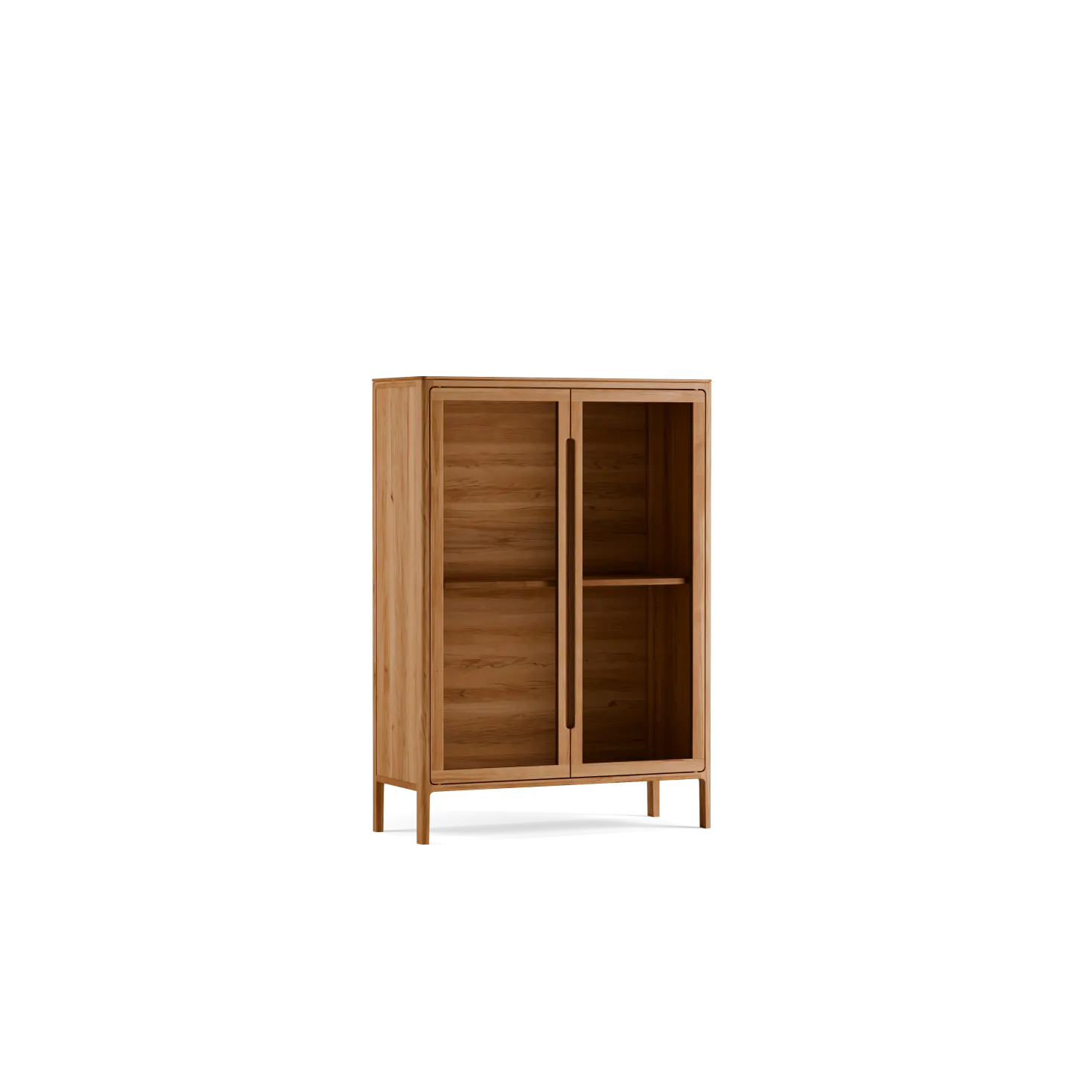 Vitrine Tenso(glas, Kernbuche, 142,4)