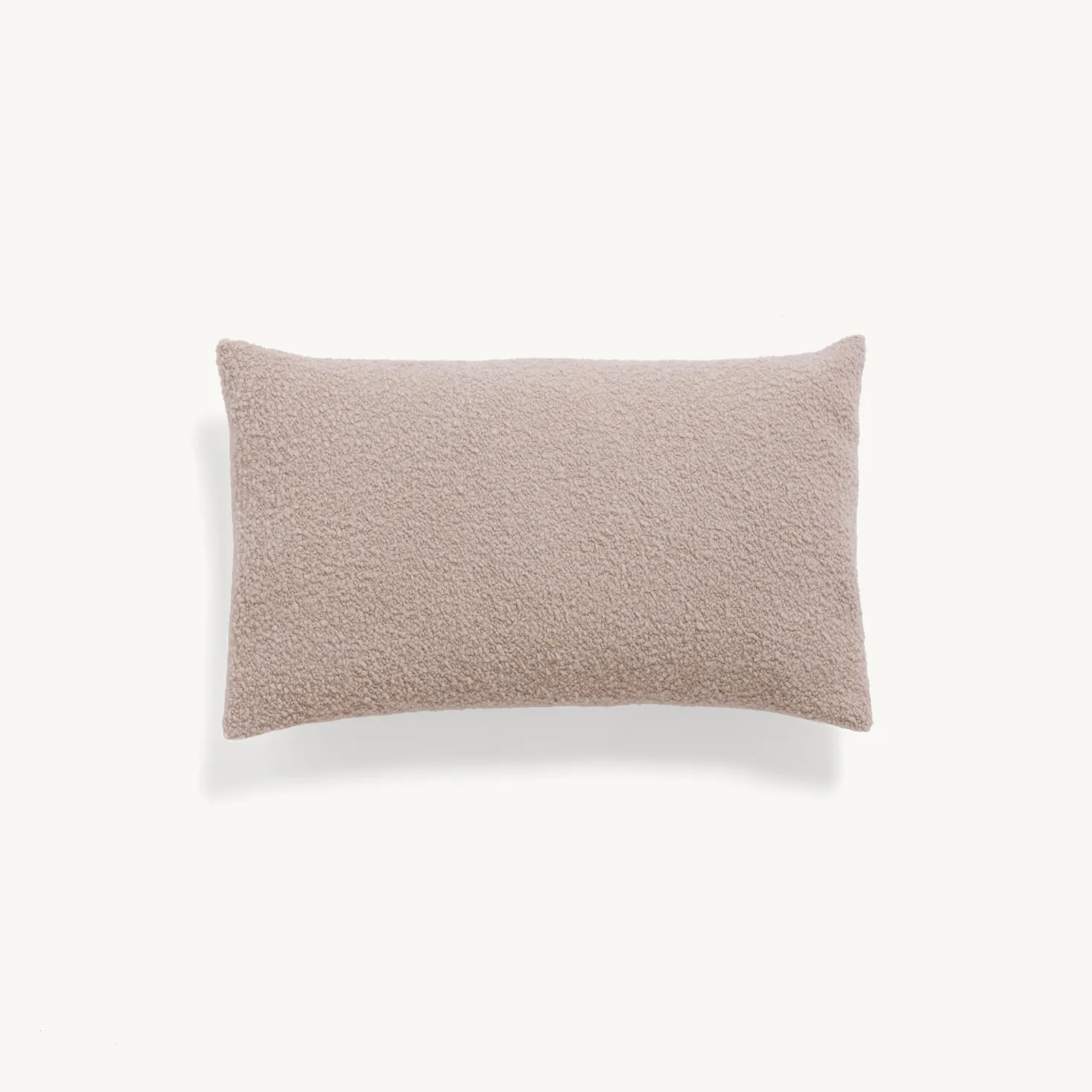 Wohnkissenbezug Casello52 % Baumwolle, 48 % Schurwolle, Bouclé, GOTS (gris, 30 x 50 cm)