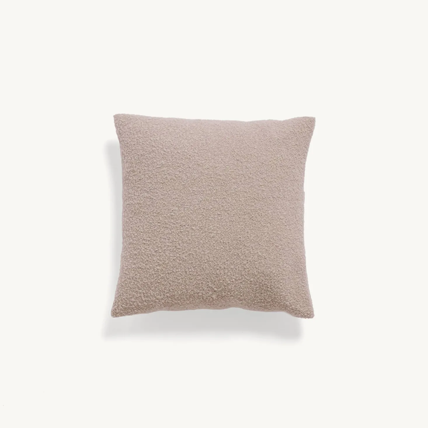 Wohnkissenbezug Casello52 % Baumwolle, 48 % Schurwolle, Bouclé, GOTS (gris, 40 x 40 cm)