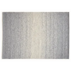 Wollteppich MaelGOTS (blaugrau, 70 x 140 cm)