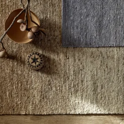 Wollteppich MaelGOTS (braun/orange, 70 x 140 cm)