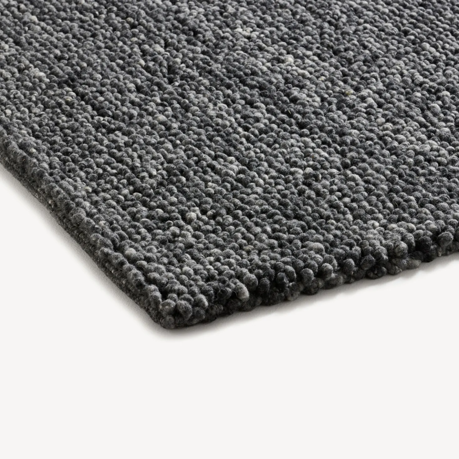 Wollteppich Skywalker 100% Schafschurwolle(dunkelgrau, 70 x 140 cm)