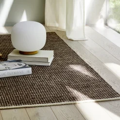 Wollteppich Vellino Pur(braun/orange, 70 x 140 cm)