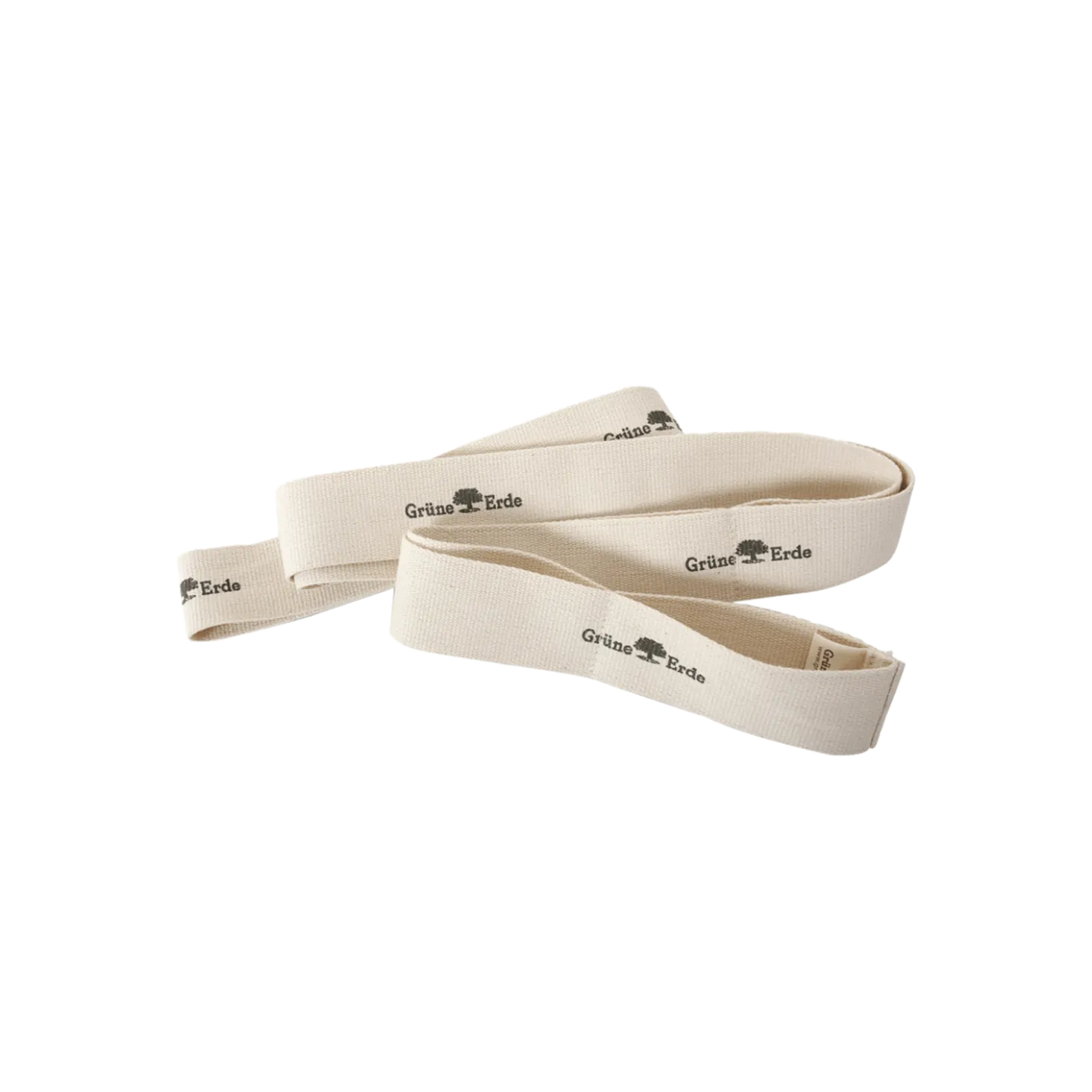 Yoga-Gurt mit Schlaufen125 x 4,5 cm, 100 % Baumwolle