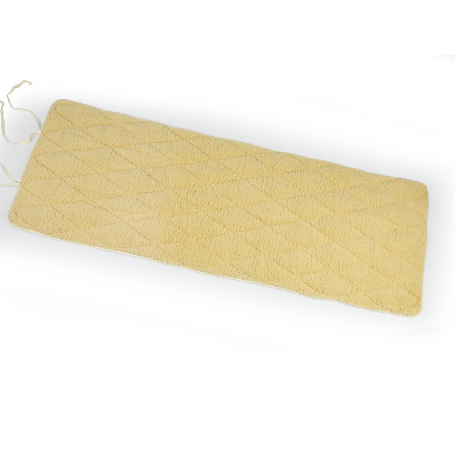 Yogamattenatur, 75 x 200 cm (natur, Schafschurwolle)
