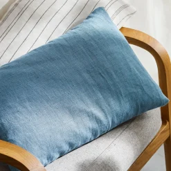 Zierkissenbezug Ariana60 % Baumwolle/40 % Leinen, GOTS (nougat, 35 x 80 cm)
