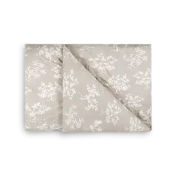 Deckenüberzug Aglaia100 % Baumwolle, Satin, GOTS (sand, 140 x 200 cm)
